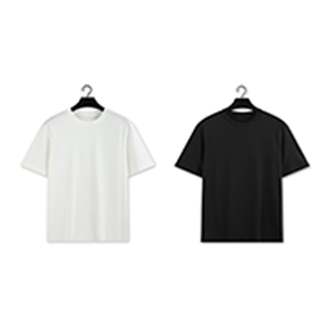 zegna silk cotton blend highway logo back print t-shirt